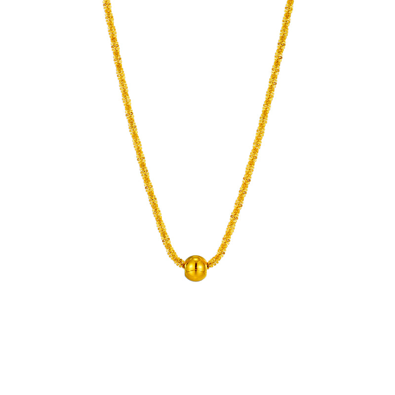 Bonnie Ball Necklace 18Gold Plated