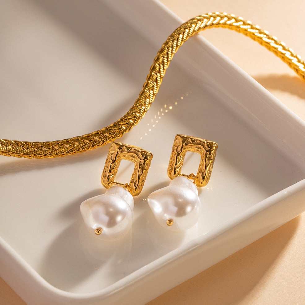 Talia Earrings 18k Gold Plated